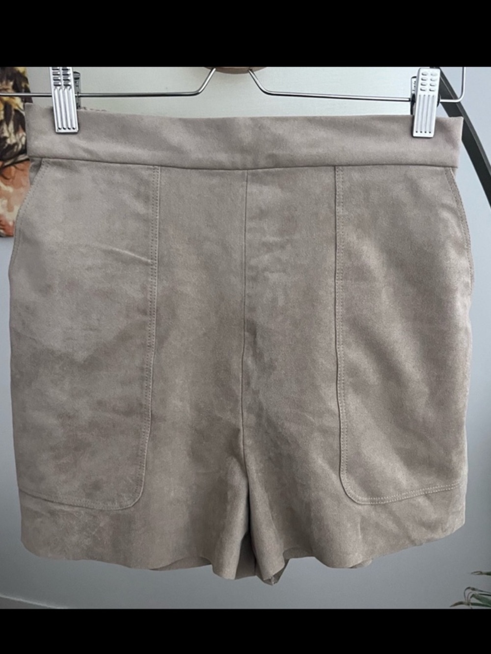 Aritzia Wilfred Bossier Faux Suede Short